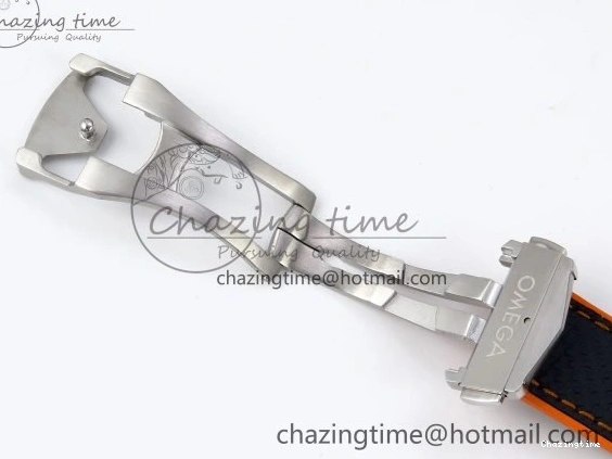 0311 Comfortable Planet Ocean 43.5mm SS VSF 1:1 Best Edition Black Orange Bezel Gray Dial on Nylon Strap A8900 Super Clone V 7730